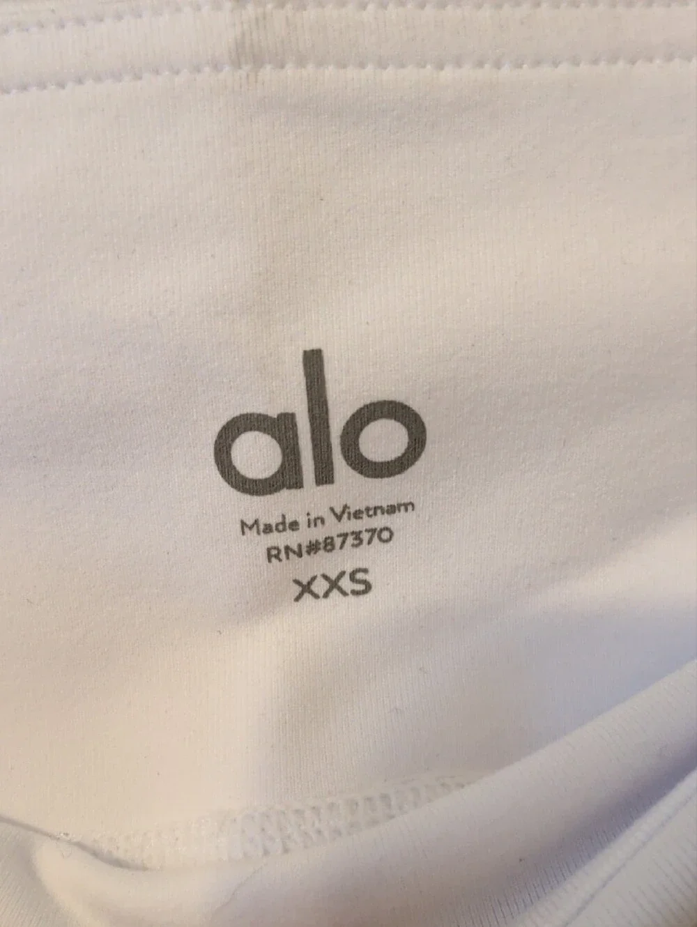 ALO Yoga White Multi Legging - Size  XXS